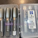 قلاویز دستی سه مرحله ای M30*3.5 DIN352 HSS-E برند OSD قلاویز دستی سه مرحله ای M30*3.5 DIN352 HSS-E برند OSD